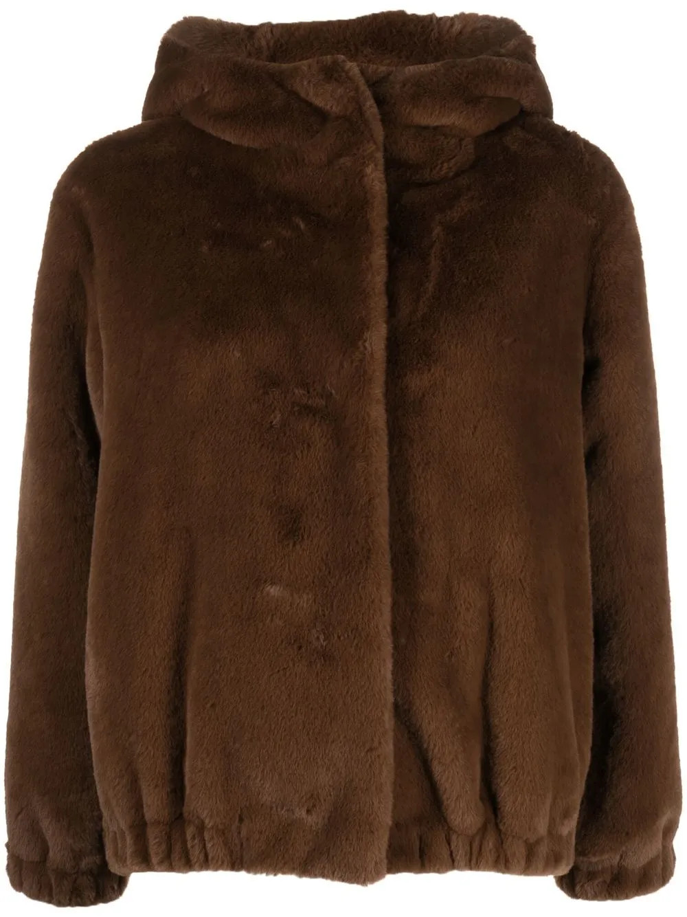 veste en fourrure artificielle à capuche | Farfetch Global