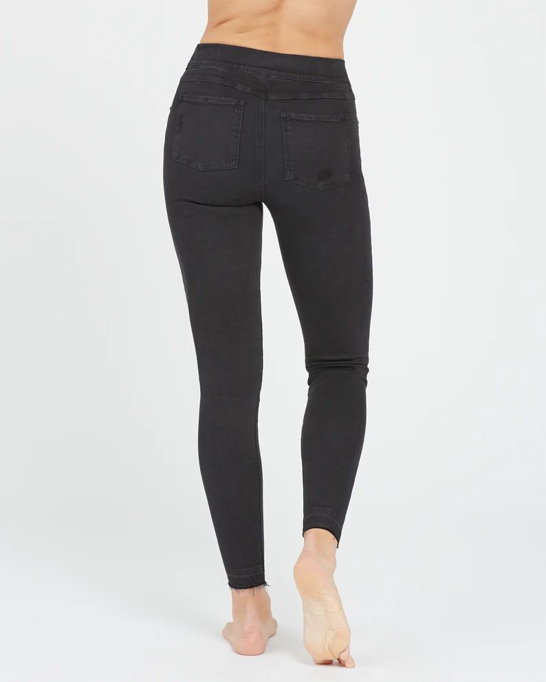 Vintage Distressed Ankle Skinny Jeans | Spanx