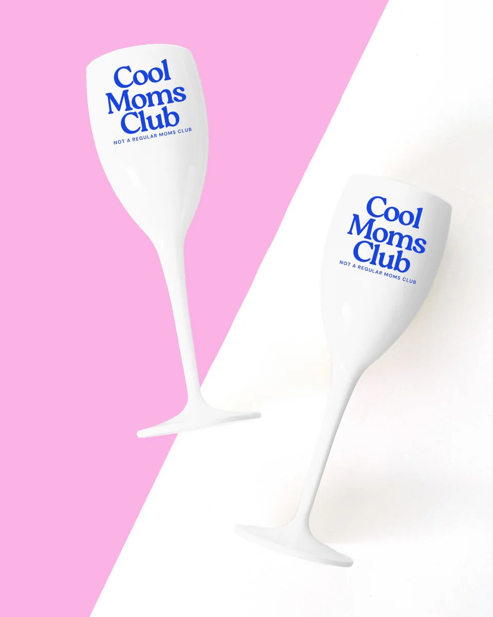 Cool Moms Club Flutes (Set of 2) | Tart By Taylor