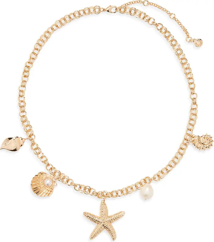 BaubleBar Mariam Charm Necklace | Nordstrom | Nordstrom