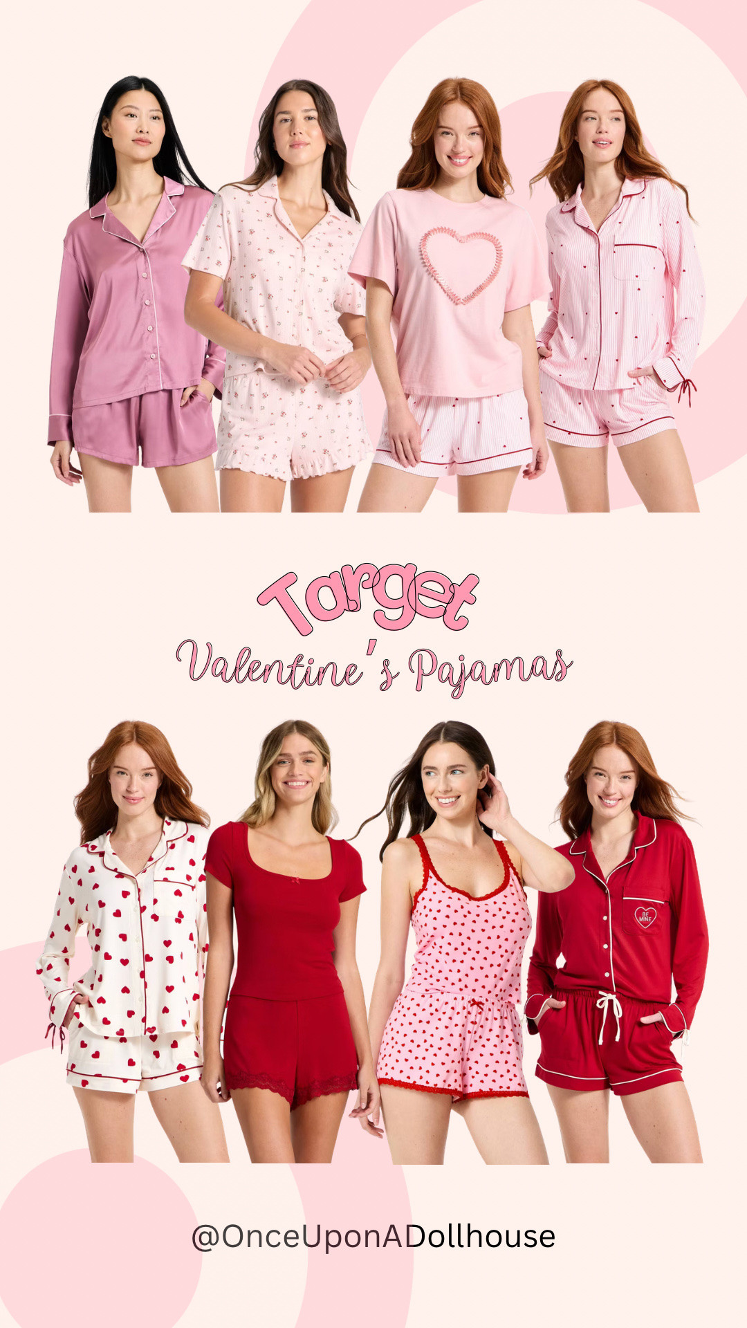 Target Valentine’s Pajamas! 

#LTKSeasonal #LTKFindsUnder50 #LTKootd