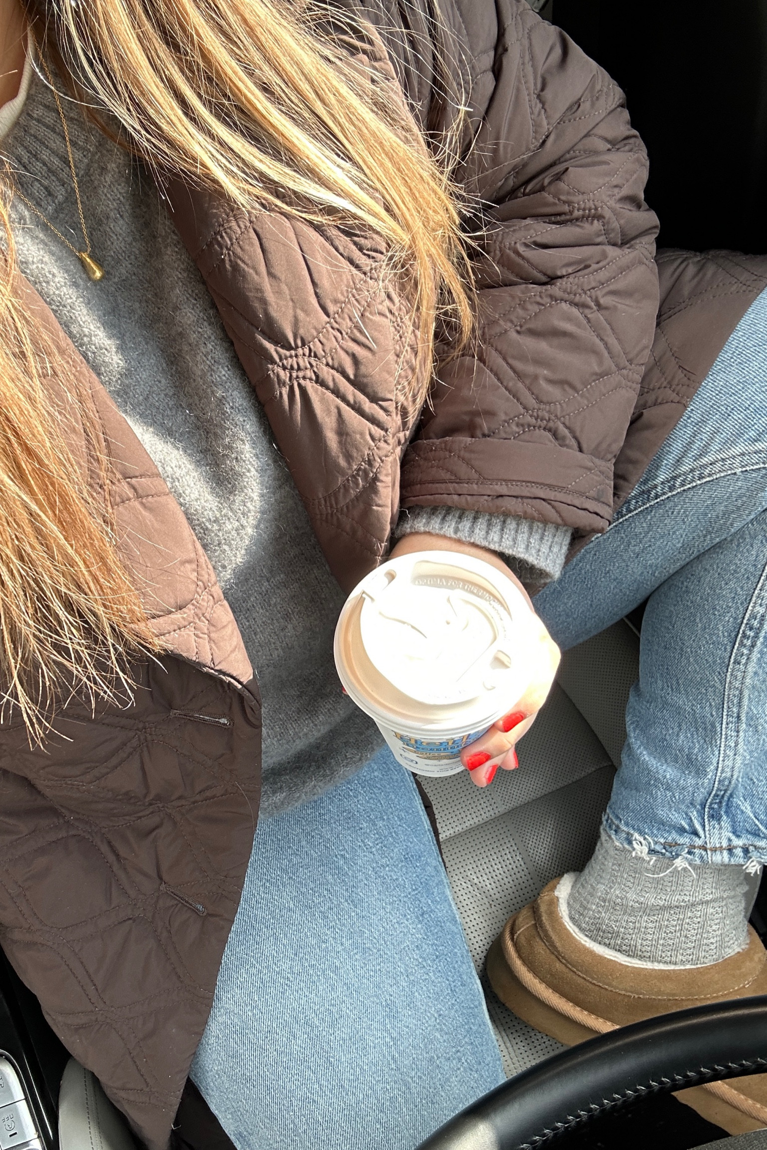 Jeans- tts
Coat- tts
Best layering tee to show - tts 
Sweater- i sized up one ( went with my larger size as im usually inbetween) 

Socks are so good for $8 set!! 

#LTKSeasonal #LTKHoliday #LTKGiftGuide