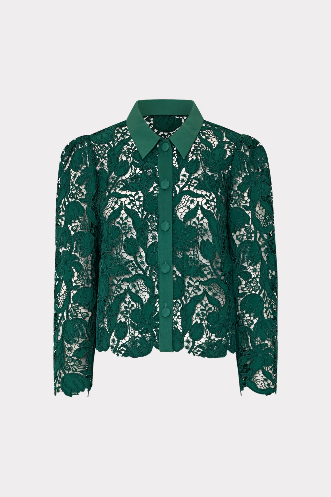 Tulip Garden Lace Blouse | MILLY