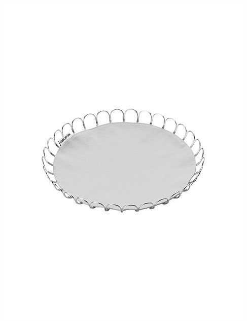 Georg Jensen Bernadotte Breadbasket With Napkin | David Jones | David Jones (Australia & New Zealand)
