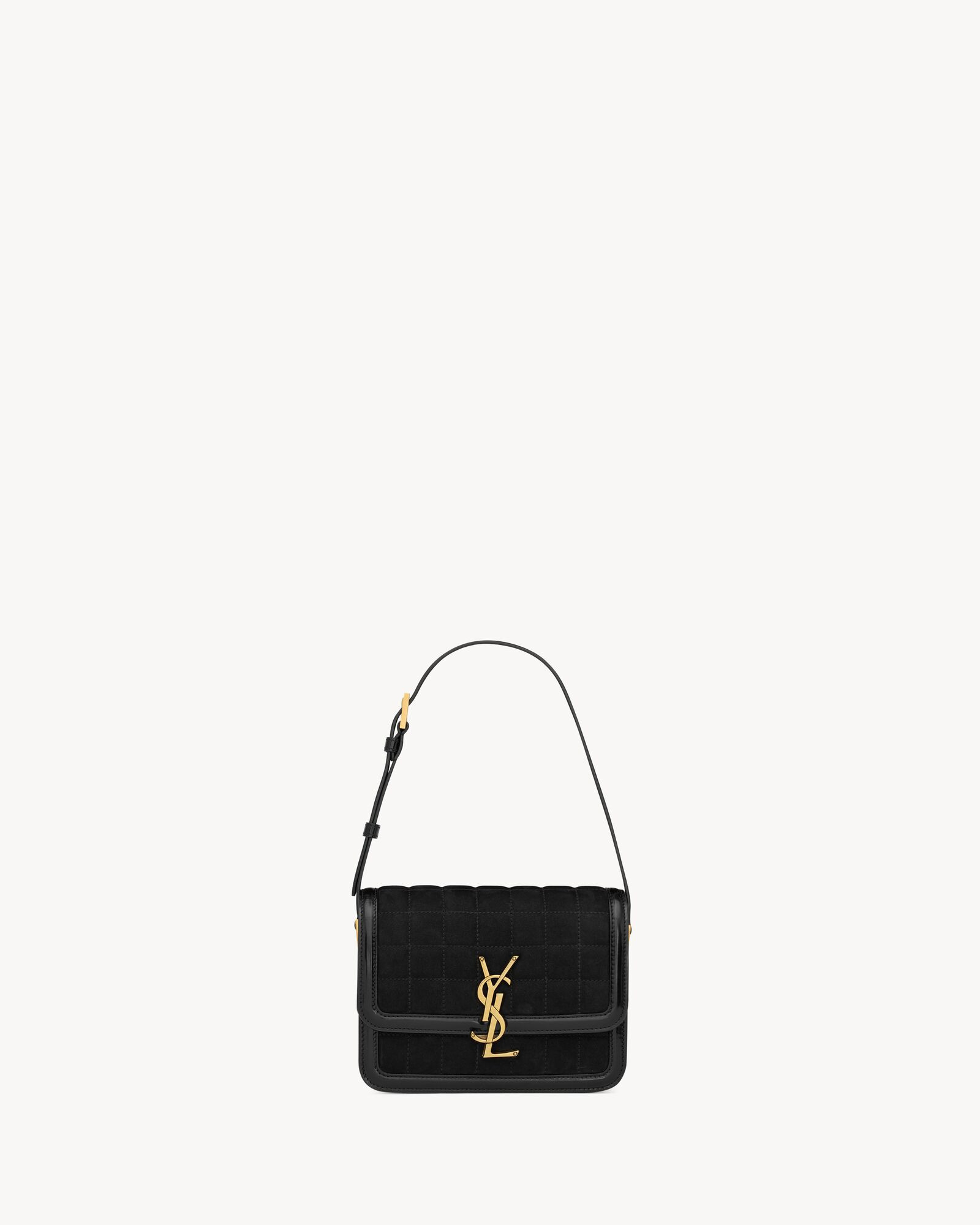 solferino small satchel in quilted nubuck suede | Saint Laurent Inc. (Global)