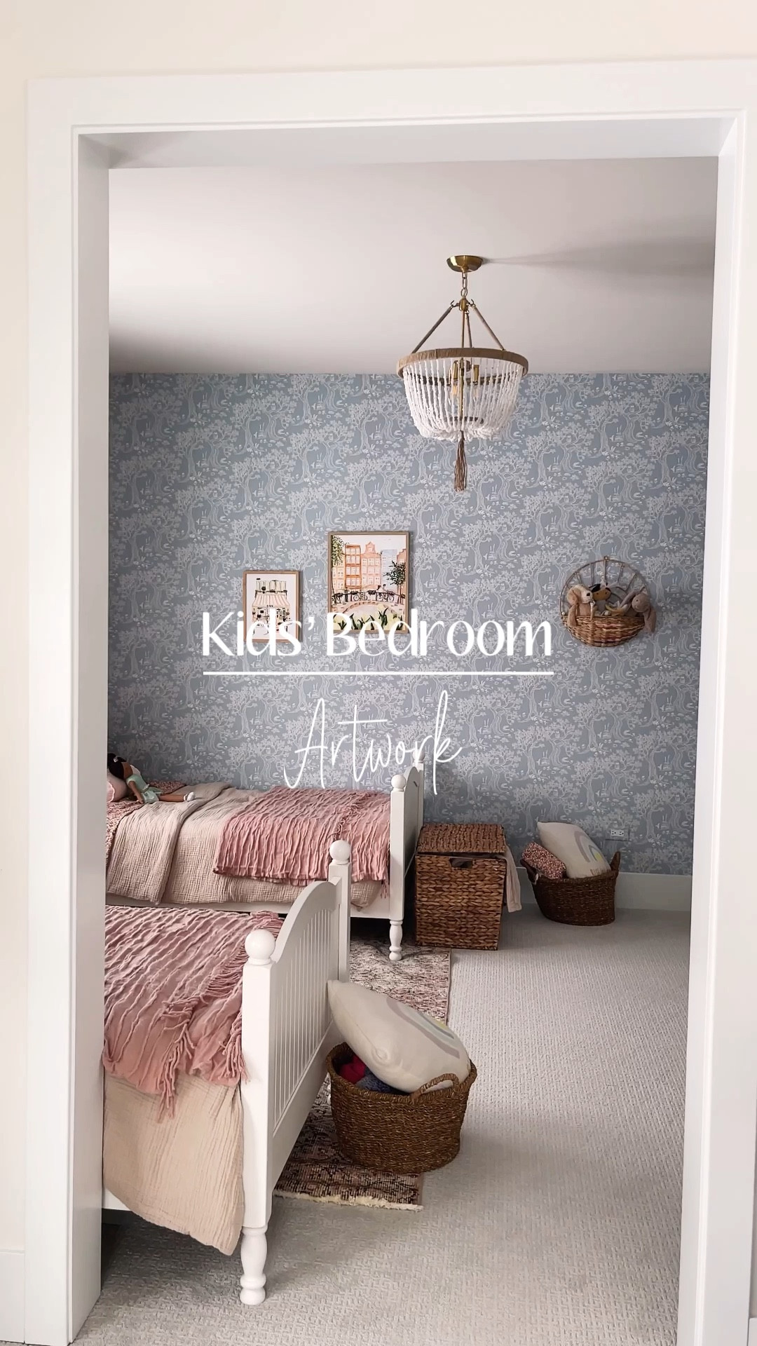Kids bedroom - wall art, furniture, decor, baskets, bedding, lights

#LTKkids #LTKhome #LTKFind