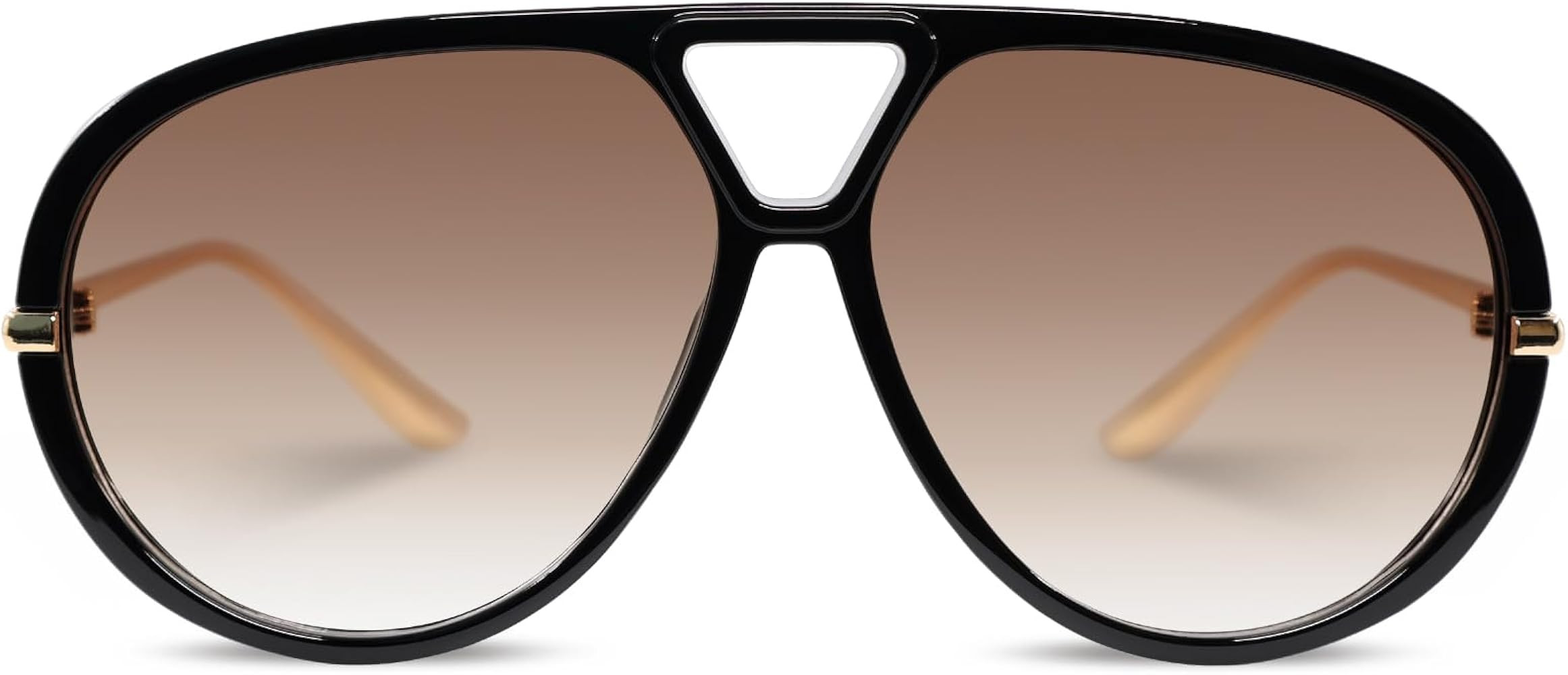 Retro Polarized Aviator Sunglasses for Women Men Oversized Classic 70s Trendy Square Sun Glasses ... | Amazon (US)