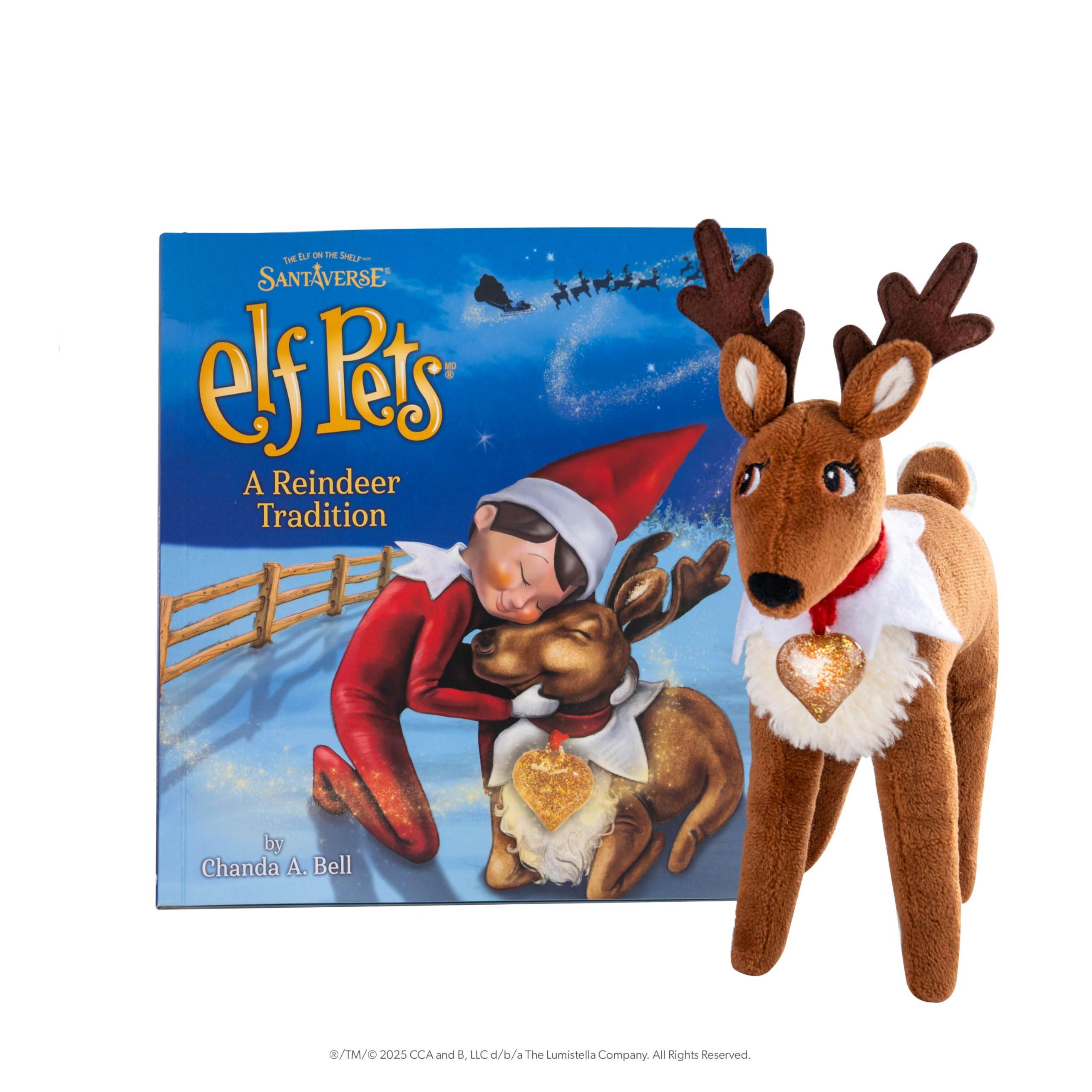 Elf Pets: A Reindeer Tradition - Includes Beautifully Illustrated Hardbound Storybook, Huggable E... | Amazon (US)
