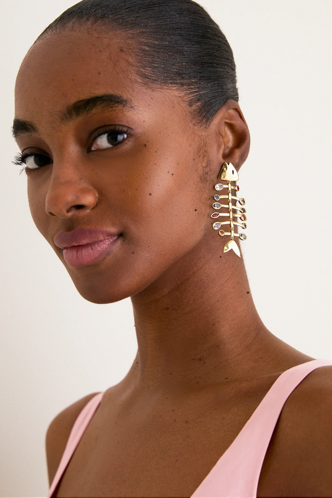 Gold Multi Josefina Earrings | Tuckernuck (US)