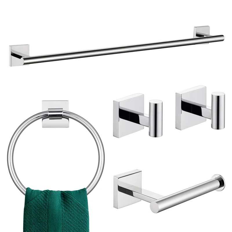 5 Piece Bathroom Hardware Set | Wayfair North America