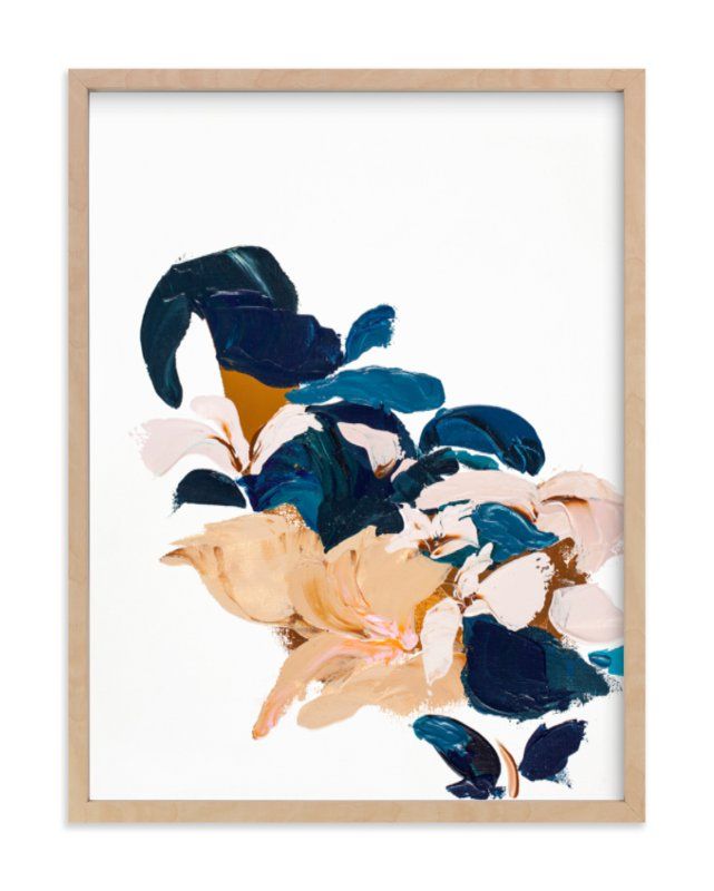 "Abstract Botanical" - Painting Art Print by Caryn Owen. | Minted