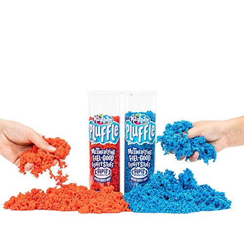 Educational Insights Pluffle® 2-Pack Red & Blue - Sensory Bin Foam Set, No Mess Alternative to Sand Toys & Slime for Toddlers, Fun Sensory Table Filler for Home or Classroom, Gift for Kids Ages 3+ | Amazon (US)