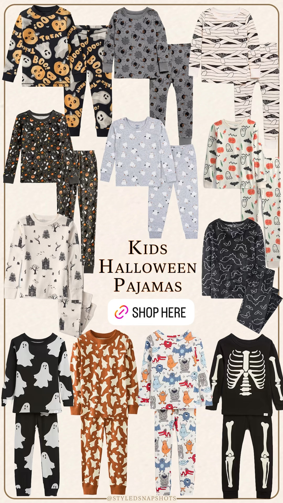 Kids Halloween pajamas 

Halloween pjs

#LTKKids