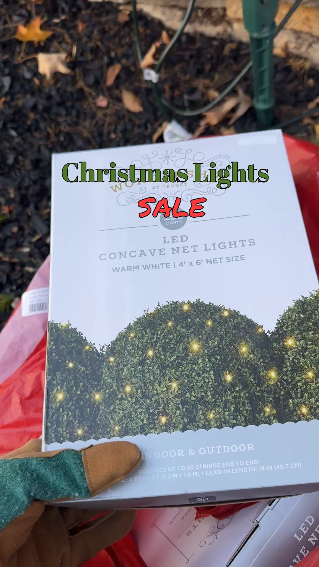 SALE❗️Target is having a Christmas light sale — all lights 40% off! Run and get some before they sell out. Linked some of my other favorite Christmas decor  

Mantel decor 

#LTKSaleAlert #LTKFindsUnder50 #LTKHoliday