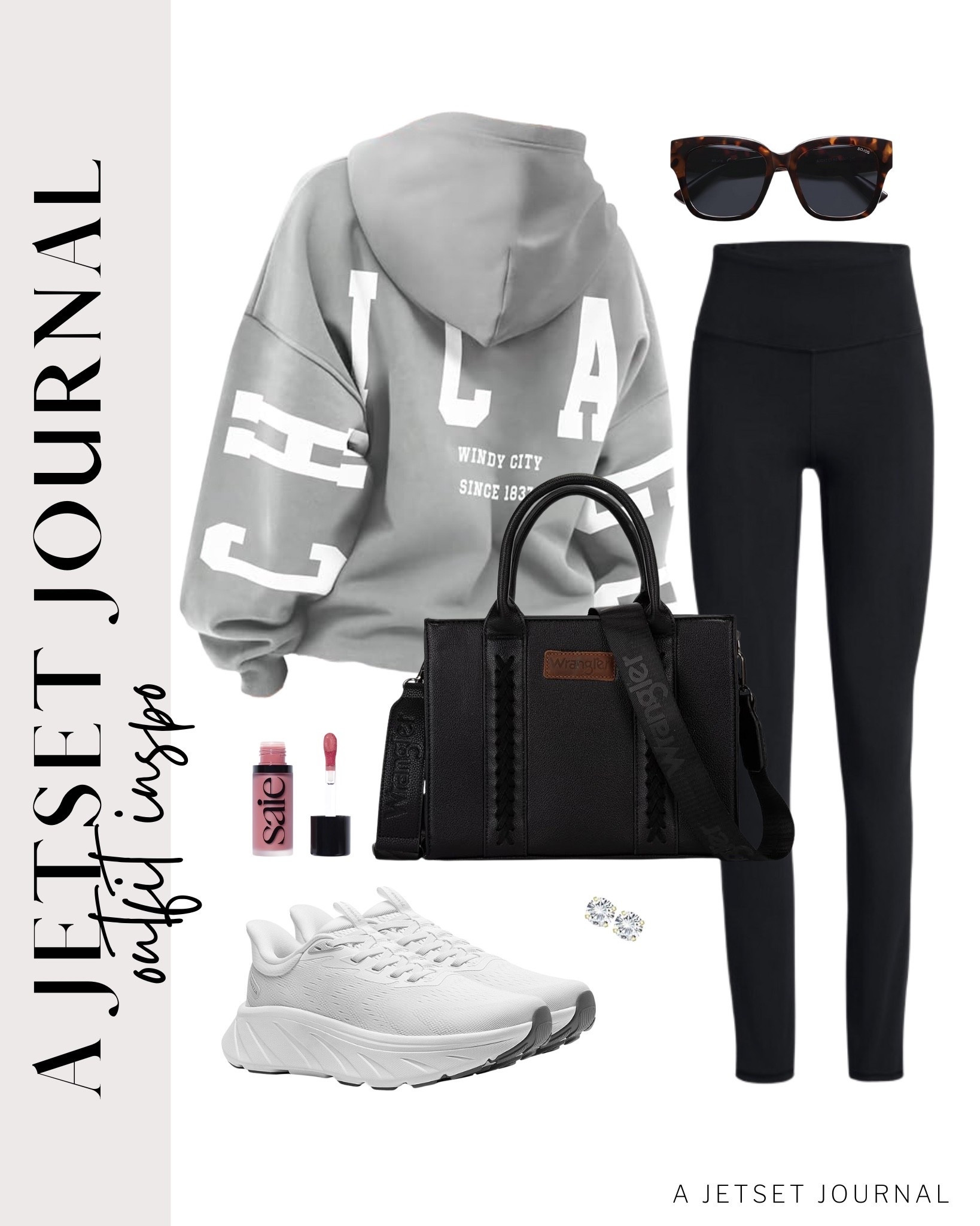 This sweater makes styling look easy. Sharing some simple outfit ideas that are both comfy and put together.
letter print hoodies, walking shoes, gold stud earrings, saie dew liquid blush casual outfit idea, running errands, winter outfit, comfy shoes, trendy look, capsule wardrobe, amazon finds, affordable style, winter outfit idea

#LTKBeauty #LTKU #LTKSeasonal