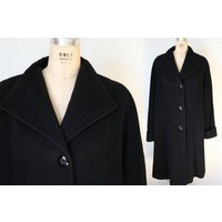 Jones New York Angora Wool Long Coat | Size 18 W | Etsy (US)