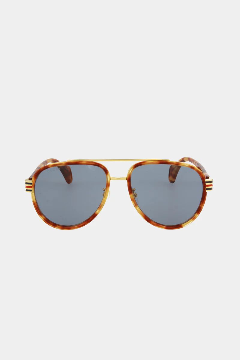 Tortoise Shell Aviator Sunglasses | Lord & Taylor