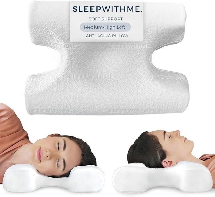 sleepwithme. Beauty Pro Anti-Aging Soft Pillow Cooling Memory Foam
        with Cooling Memory Fo... | Amazon (US)