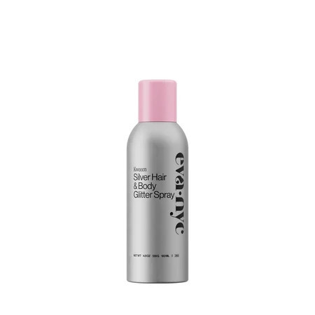 Eva NYC Kweeen Silver Hair and Body Glitter Spray 4.9oz | Walmart (US)