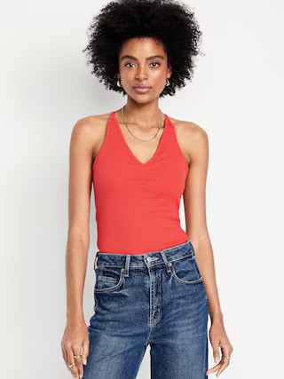 Racerback Crop Tank Top | Old Navy (US)