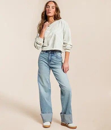 Logan Dad Cuffed Jean | Buckle