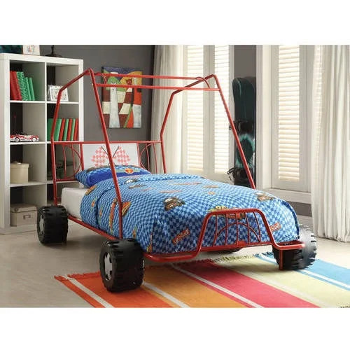 Xander Twin Bed, Red | Walmart (US)