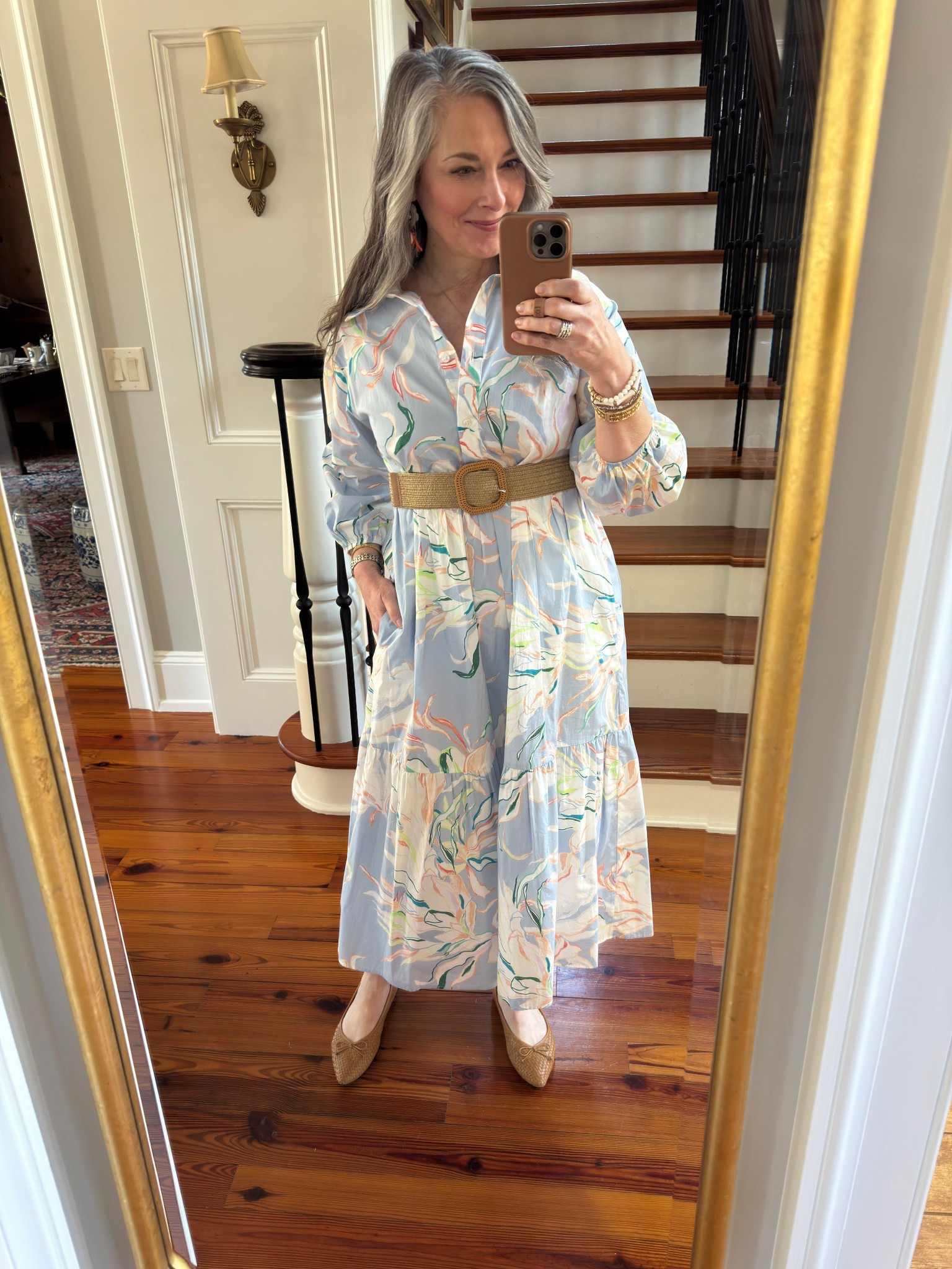 The Betinna dress from Anthropologie is incredibly versatile! Easily dressed up or down. Belted or worn loose. I’m in a small. Generous sizing. 

#LTKOver40 #LTKootd #LTKSeasonal
