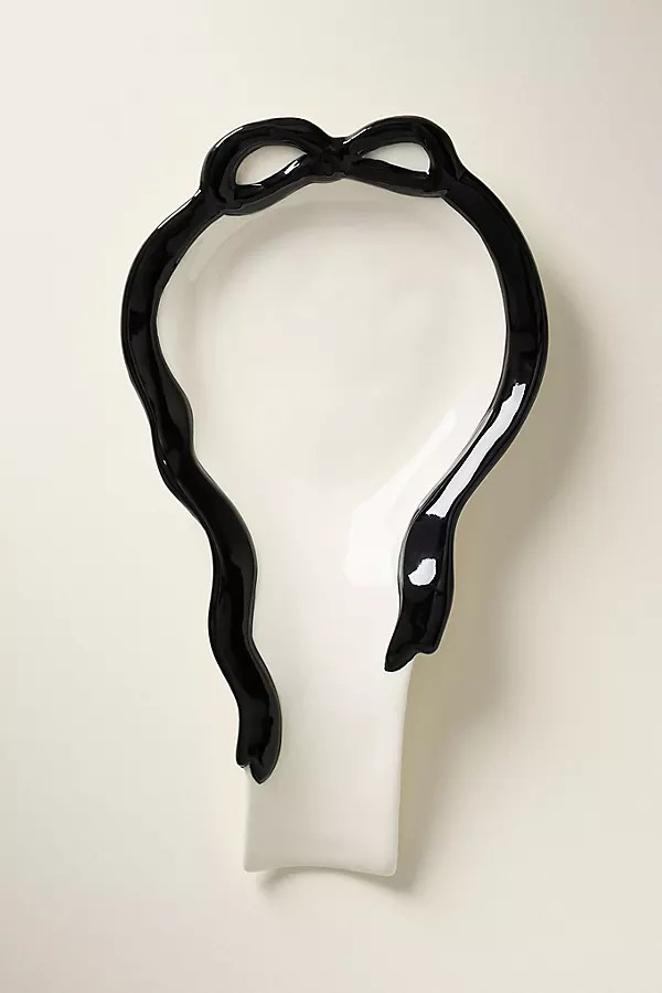 Benedita Bow Stoneware Spoon Rest | Anthropologie (US)