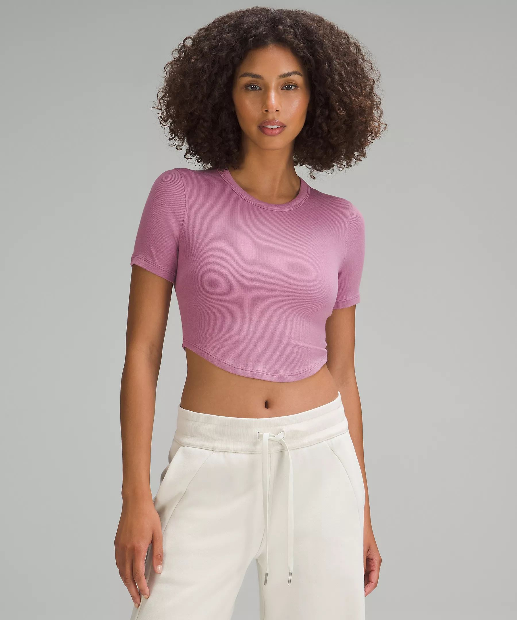Hold Tight Cropped T-Shirt | Women's Short Sleeve Shirts & Tee's | lululemon | Lululemon (US)