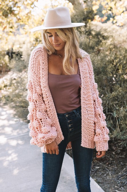 Chesapeake Bubble Cardigan | Amaryllis Apparel