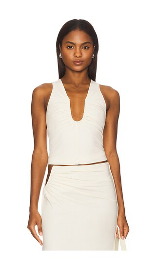 Shelby Top in Eggshell | Revolve Clothing (Global)