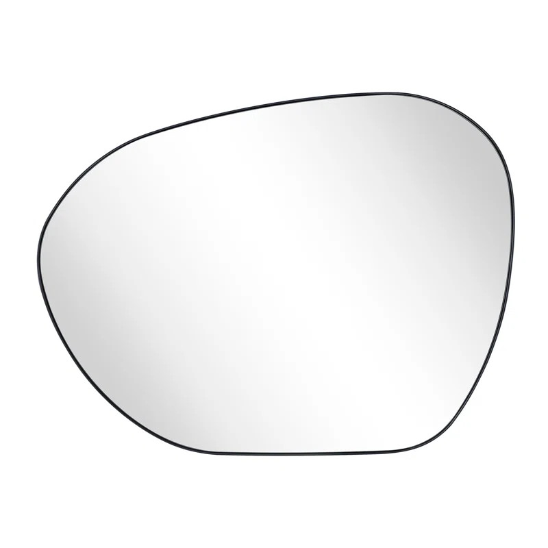 Bertlinde asymmetrical wall mirror irregular shaped mirror for living room, bathroom or entry | Wayfair North America