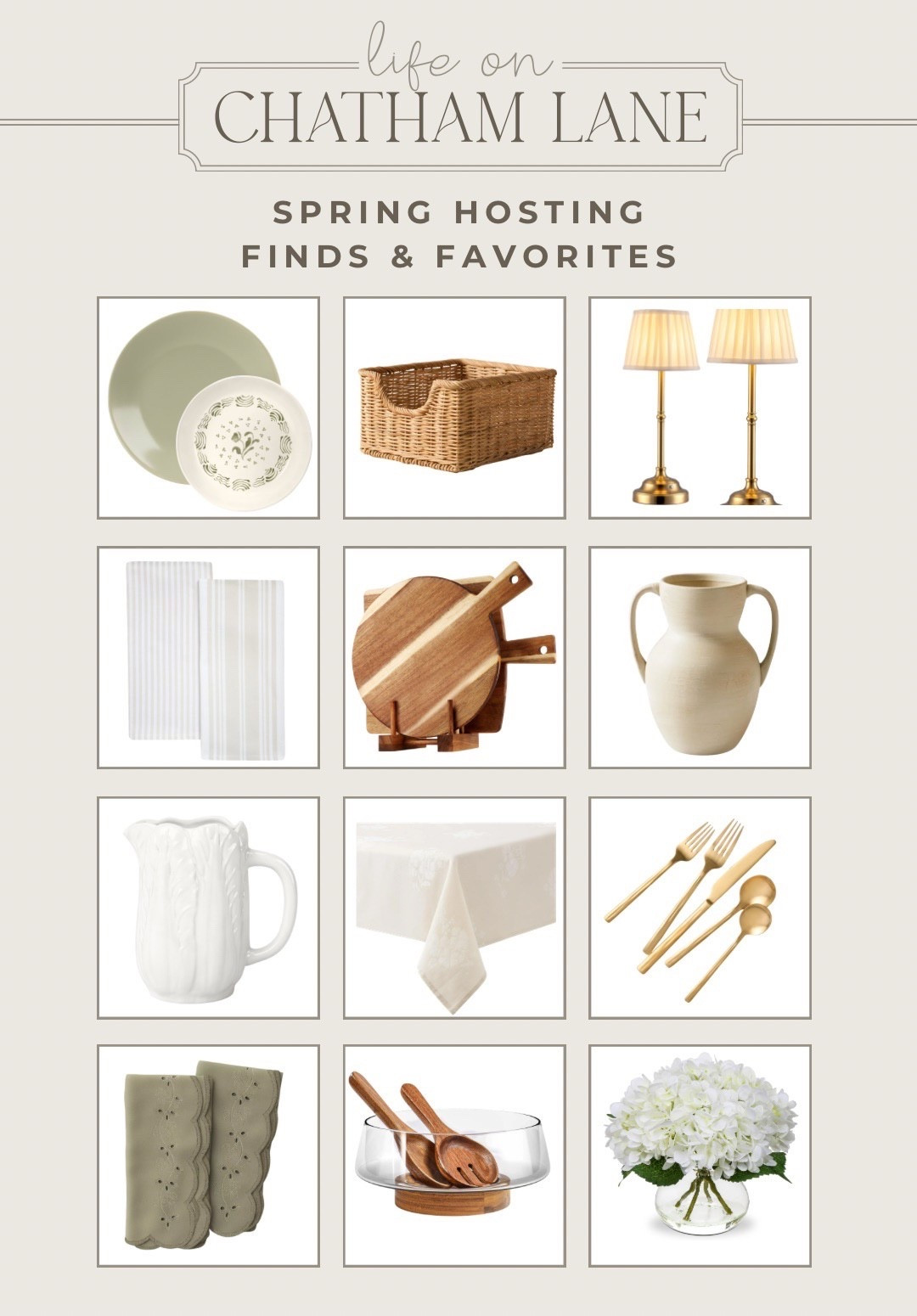 Spring hosting finds 🤍 Loving these pastel greens & neutral colors for the home & kitchen  

#LTKHome