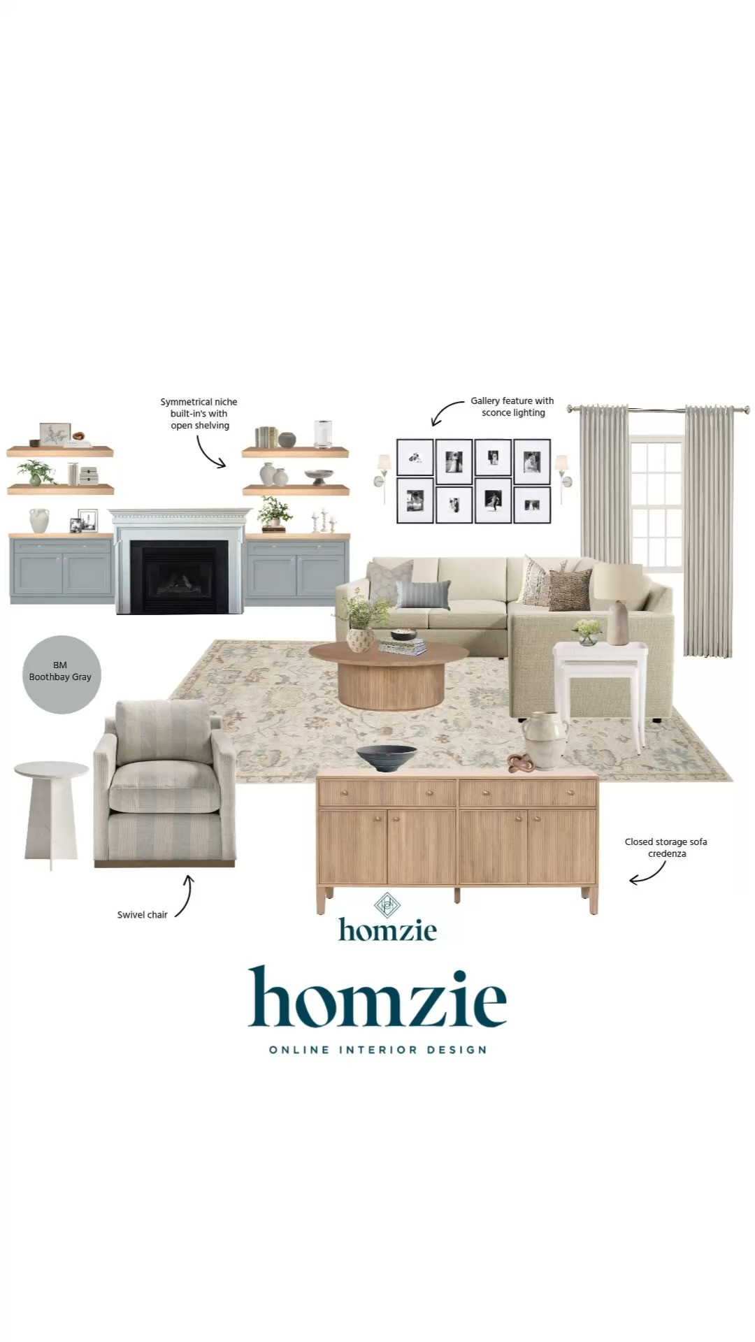 Neutral living room design featuring accent pillows, side tables, sectional sofa, wood sideboard, accent chair, decor, etc.


#LTKHome #LTKFinds #LTKFavorites #HomeStyleDaily 

 #LTKHome