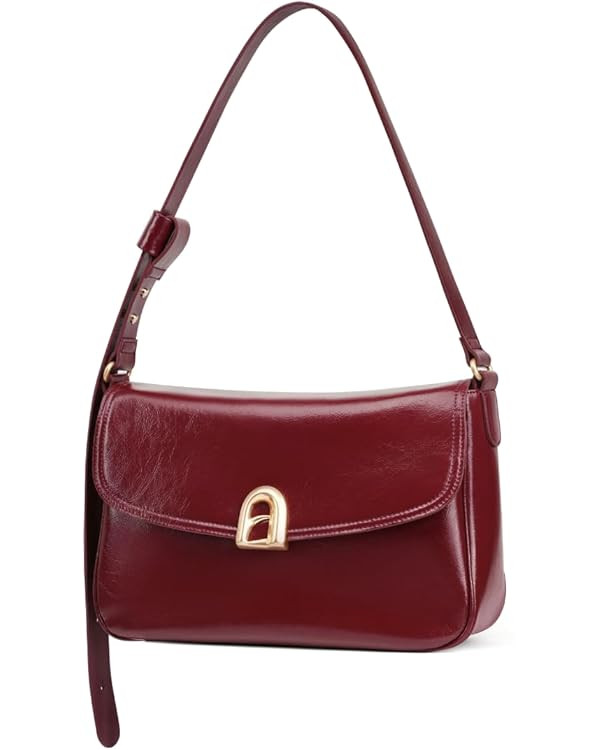 LA FESTIN Leather Purses For Women Trendy Crossbody Satchel Bag Adjustable Strap Summer Purse Und... | Amazon (US)