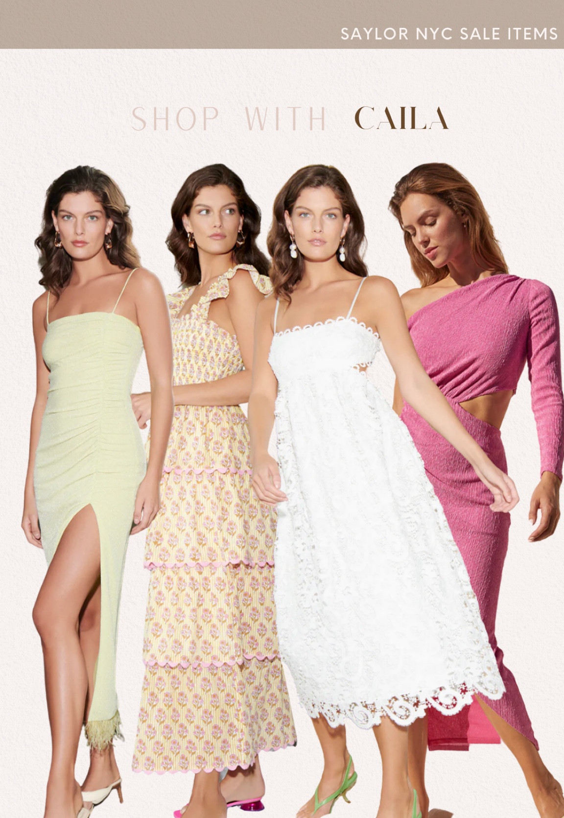 Sale items from Saylor NYC. These dresses are perfect for summer vacation outfits!

#LTKsalealert #LTKfit #LTKSeasonal