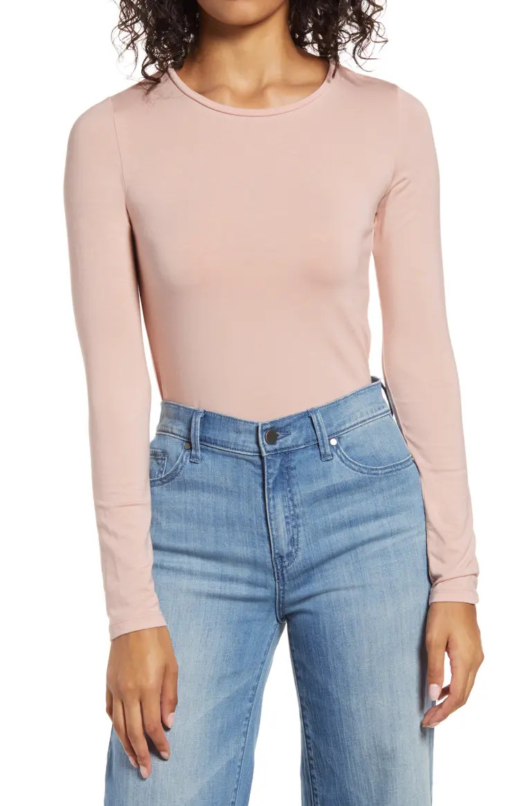 Long Sleeve Modal Blend Tee | Nordstrom