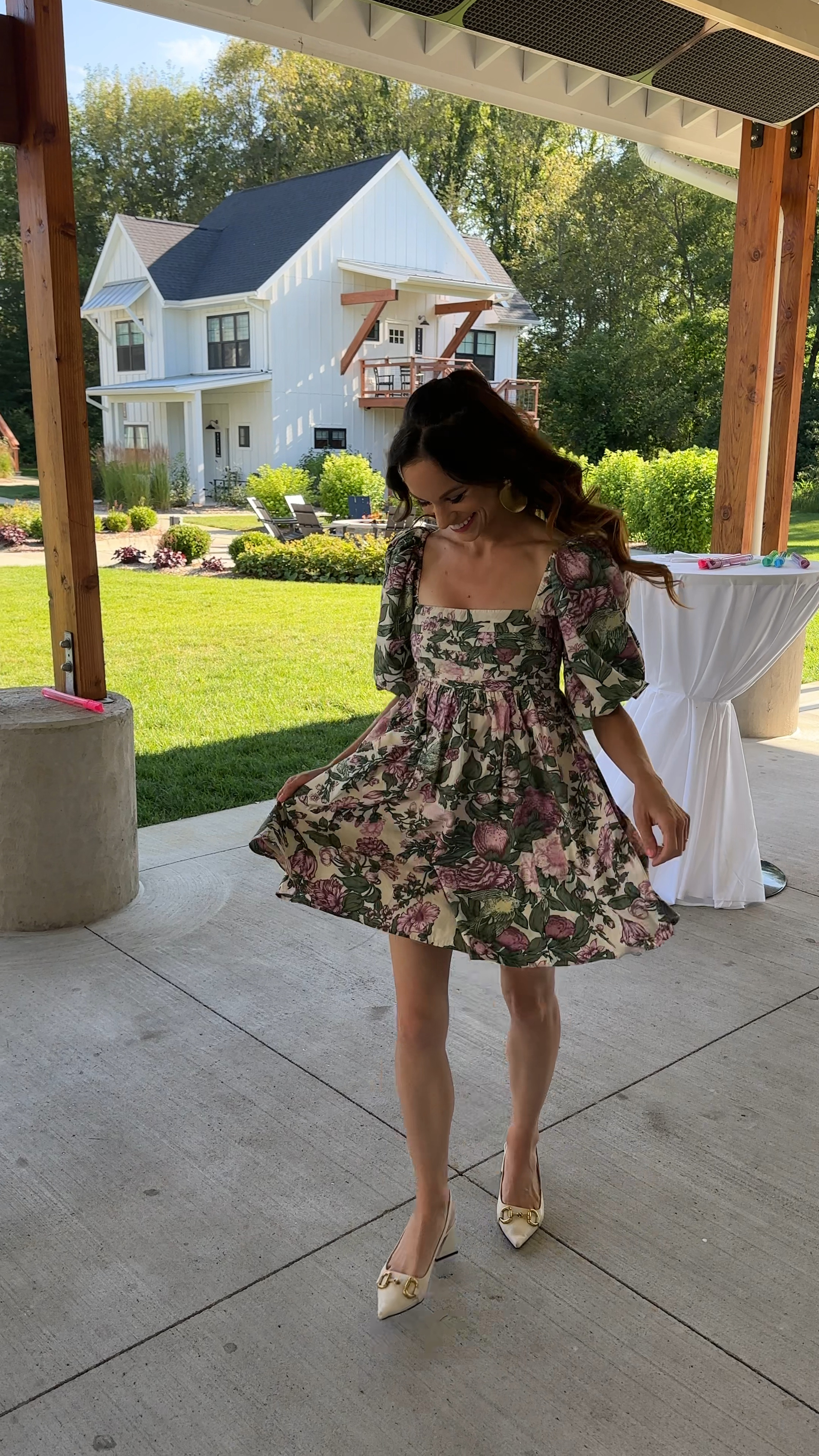 Summer Wedding guest dress in XS petite

#LTKWedding #LTKShoeCrush