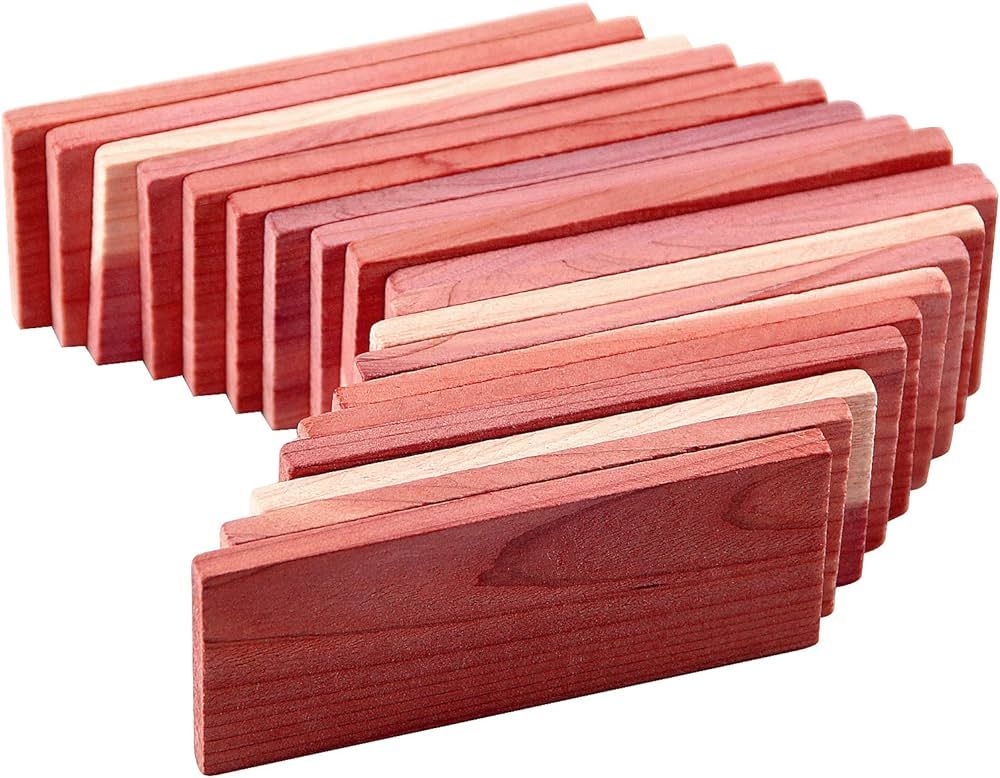 Cedar Space Cedar Blocks for Clothes Storage, 100% Aromatic Red Ceder Blocks, Cedar Planks, Cedar... | Amazon (US)