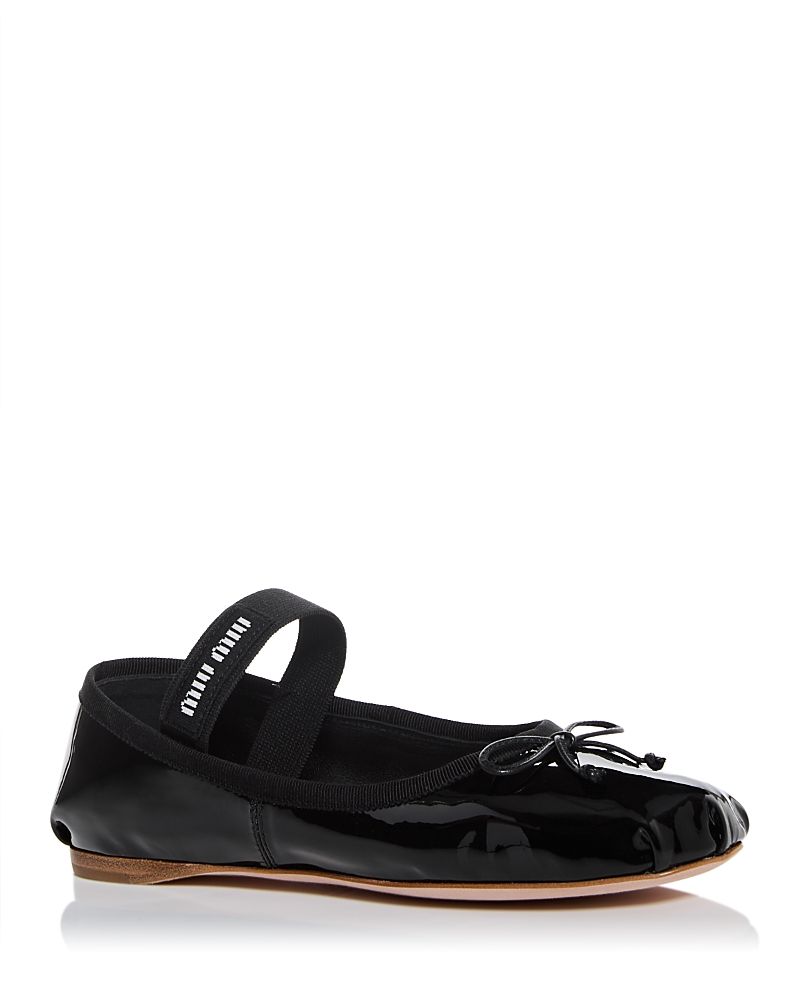 Miu Miu Women's Ballet Slipper Flats | Bloomingdale's (US)