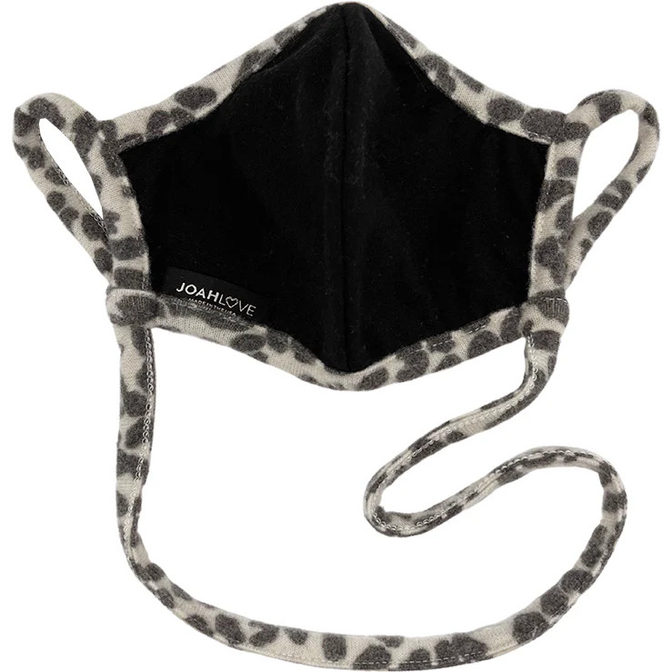 Black | Leopard Faux Cashmere Infinity | Joah Love