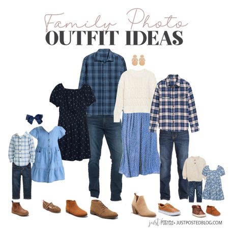 Loving this blue and white family photo look! A picture perfect look for dally family photos  

#LTKSeasonal #LTKfamily #LTKsalealert