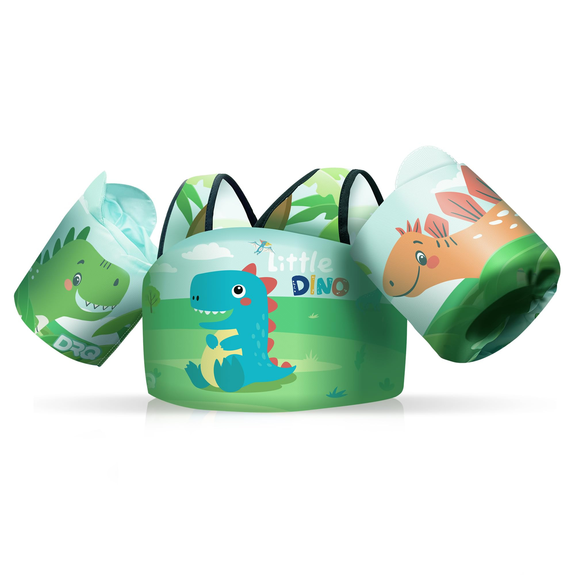 DRQ Toddler Swim Vest, Toddler Floaties for 22-66lbs Kids, Puddle Jumper Kids Life Jacket with Sh... | Amazon (US)