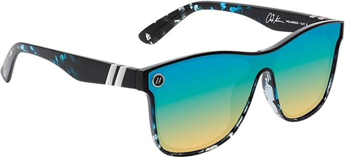 Blenders Eyewear Millenia X2 – Polarized Sunglasses – Flat, Mirrored Lens – 100% UV Protect... | Amazon (US)