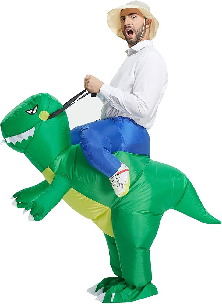 TOLOCO Inflatable Costume Adult Kid, Inflatable Halloween Costumes, Inflatable Dinosaur Costume, ... | Amazon (US)