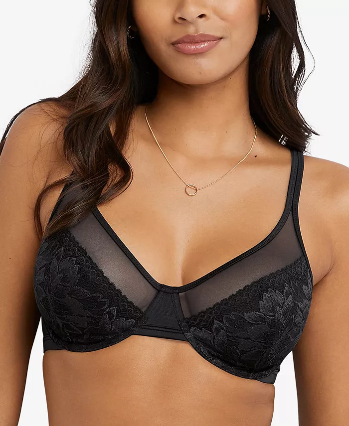 Bali Women's One Smooth U® Lace Minimizer Bra DF3386 - Macy's | Macys (US)