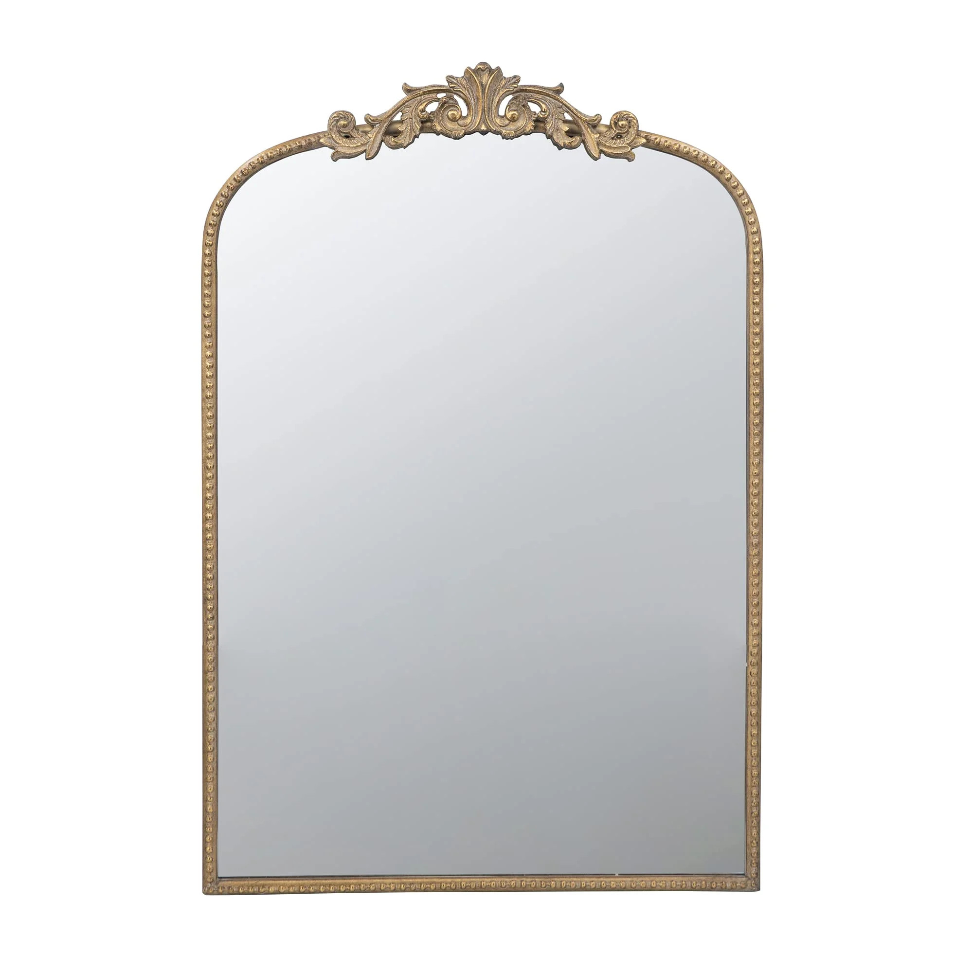 A&B Home 24" x 36" Gold Arch Mirror with Metal Frame | Walmart (US)