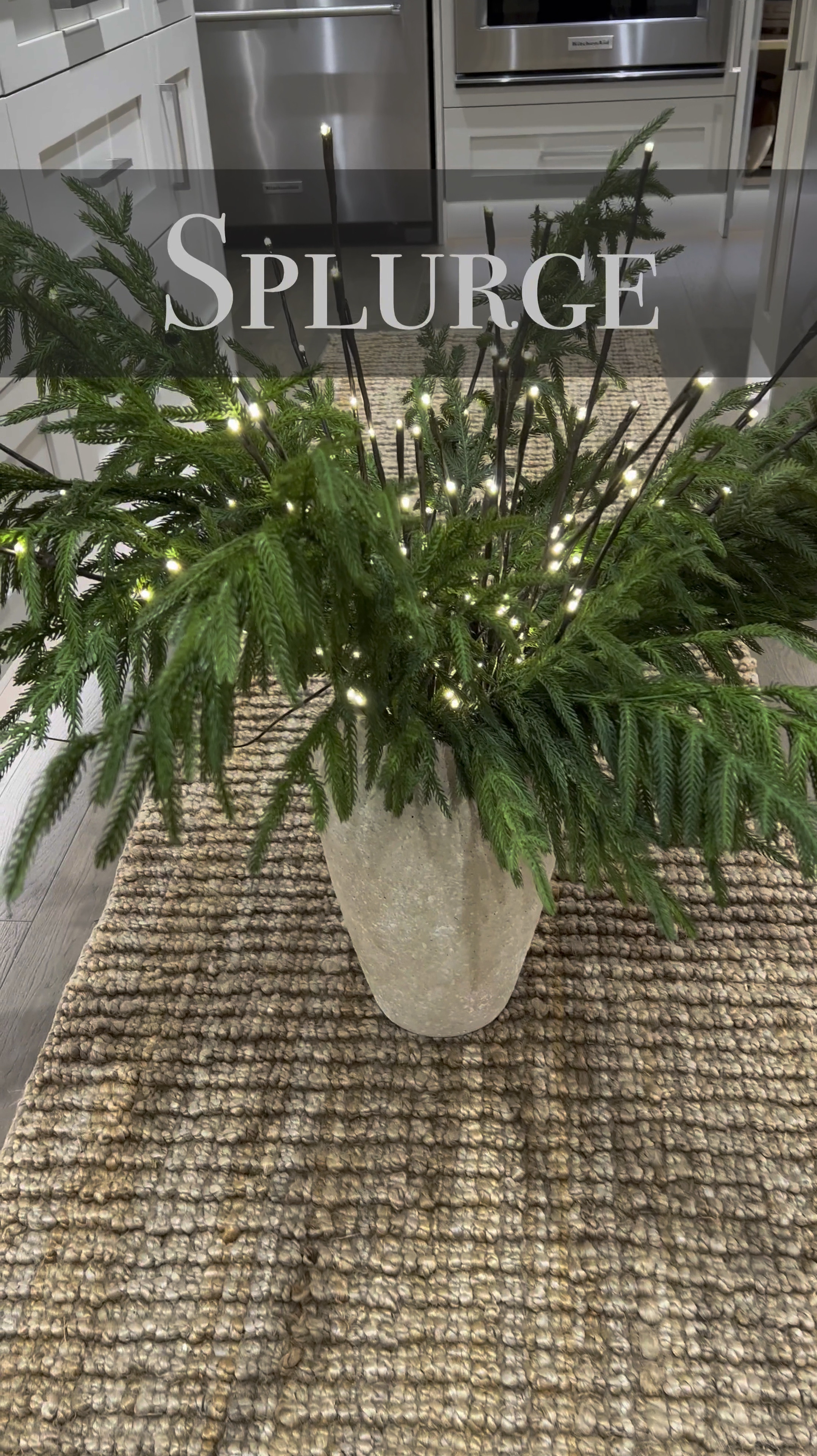 Amazon for the win again! 🎉 Everyone loves the Norfolk Pine Stems and now you can save a whole lot with these new stems from Amazon. They are incredibly soft and they come in a bunch of 12 at 5 bucks a stem vs $28! 🥳

#LTKVideo 

#LTKStyleTip #LTKHome