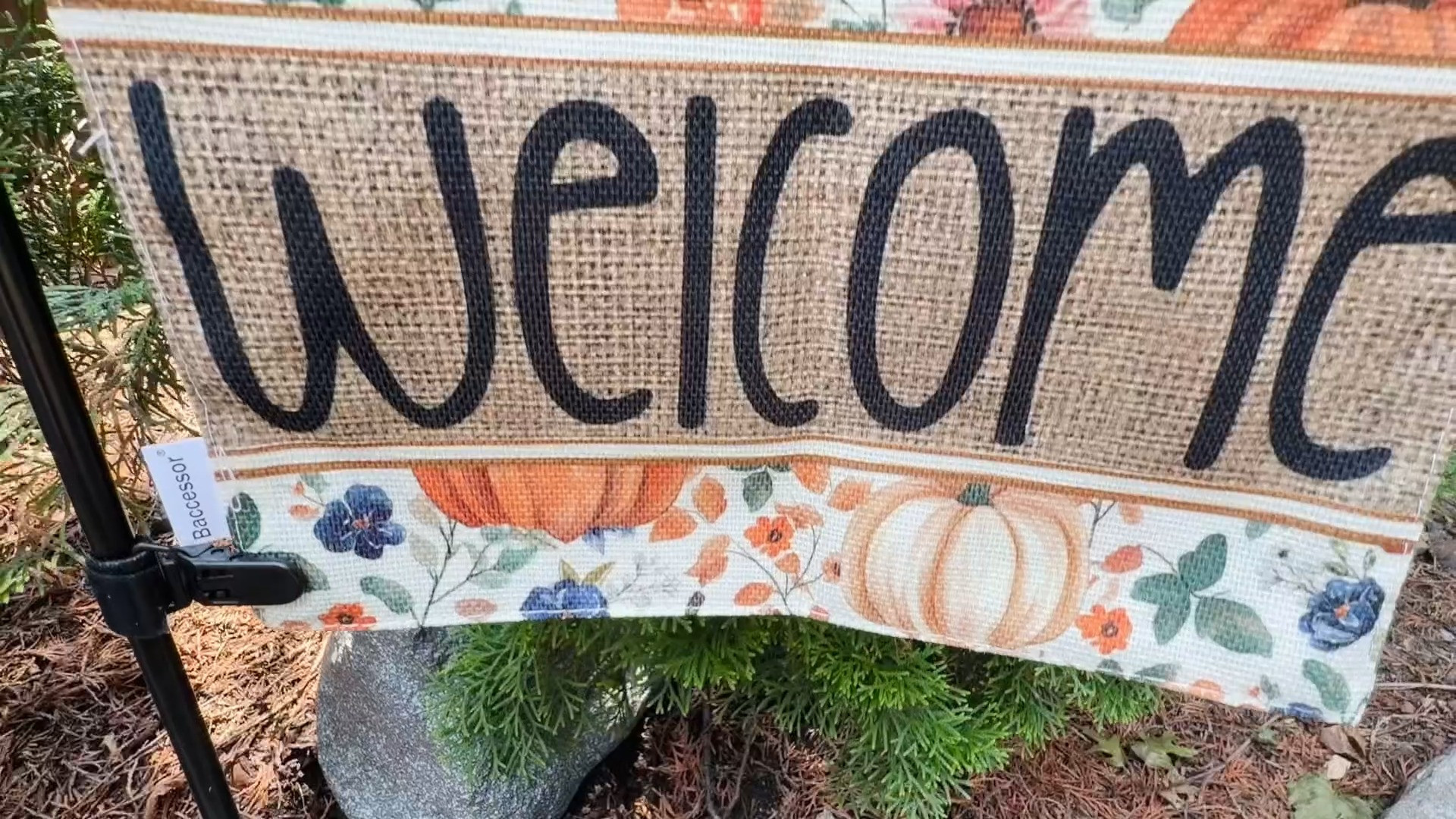This pumpkin floral garden flag has such a pretty, classic fall look. I love the softer colors, floral details, and double-sided welcome design. It’s a nice option if you like floral fall decor and want something a little softer and more classic outside.

As an Amazon Associate, I earn from qualifying purchases.

#LTKSeasonal #LTKHome