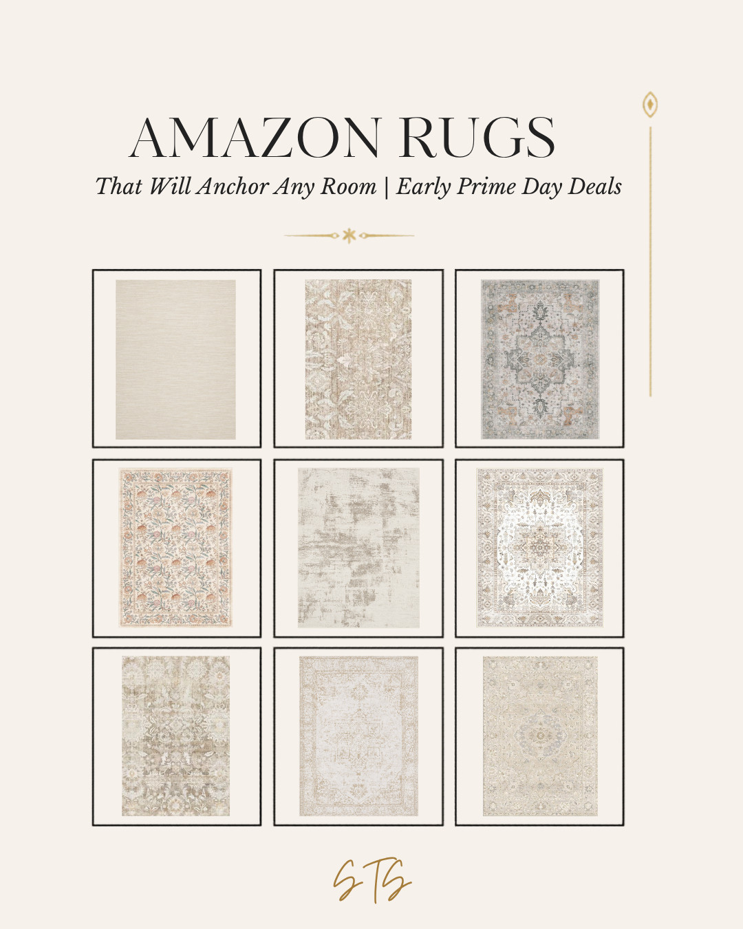A great rug can completely transform a room ✨🤍

Rounded up some of my favorite Amazon rugs that add warmth, texture, and that designer-inspired look without the designer price tag. Bonus: many are already on sale for Prime Day.

#LTKHome #AmazonHomeFinds #PrimeDayDeals #RugInspo #HomeDecor
 

 #LTKHome #LTKSaleAlert